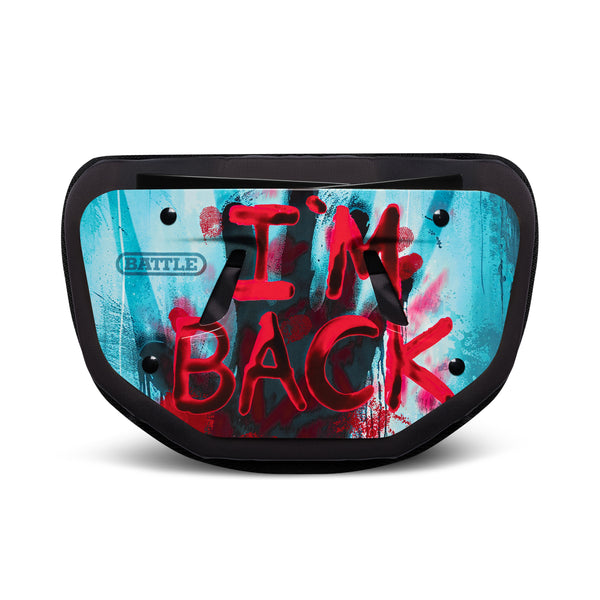 I'm Back Football Back Plate