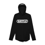 Black; Battle Sports Light Action Athletic Hoodie