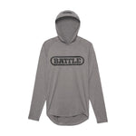Grey; Battle Sports Light Action Athletic Hoodie