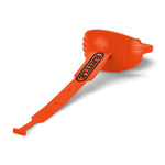 Orange; Speed Football Mouthguard with Connected Thick Strap, the best mouthguard for braces.