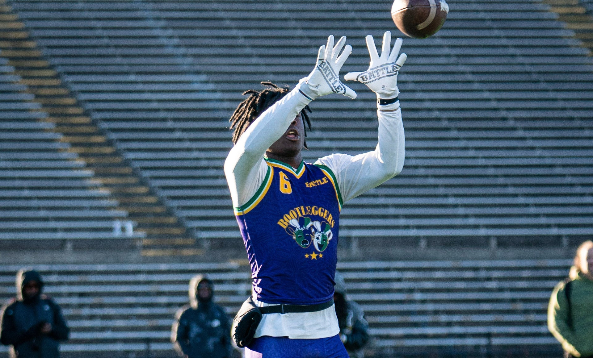 Doom 1.0 Receiver Gloves for Football | Battle Sports