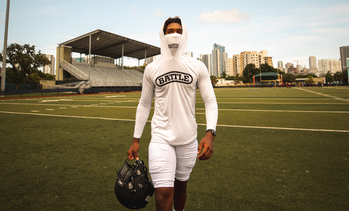 Light Action Face Mask Hoodie