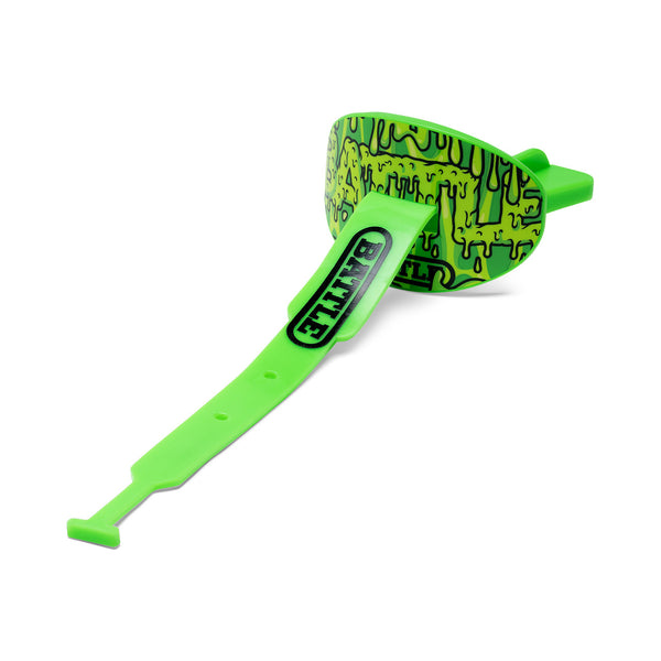 "Slime" Speed Football Mouthguard with Connected Thick Strap