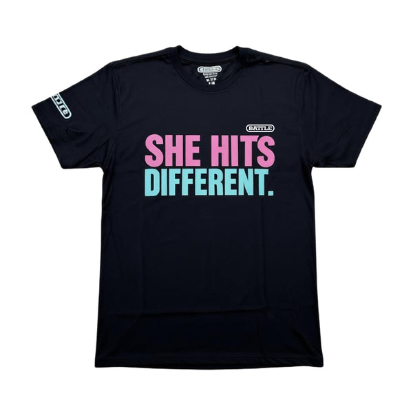 She Hits Different T-Shirt