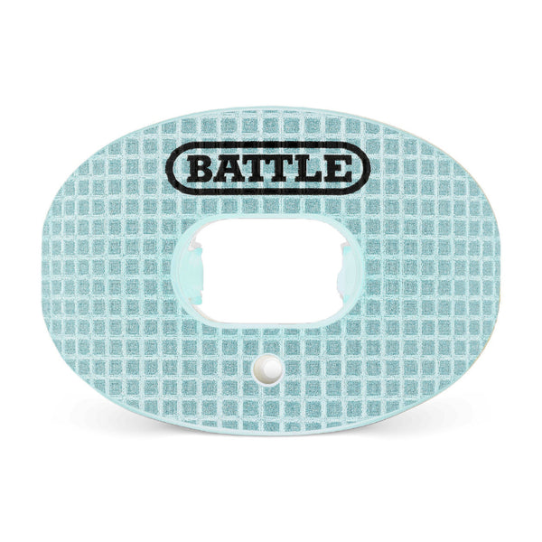 Teal; Battle Sports 3D Diamond Oxygen Football Mouthguard