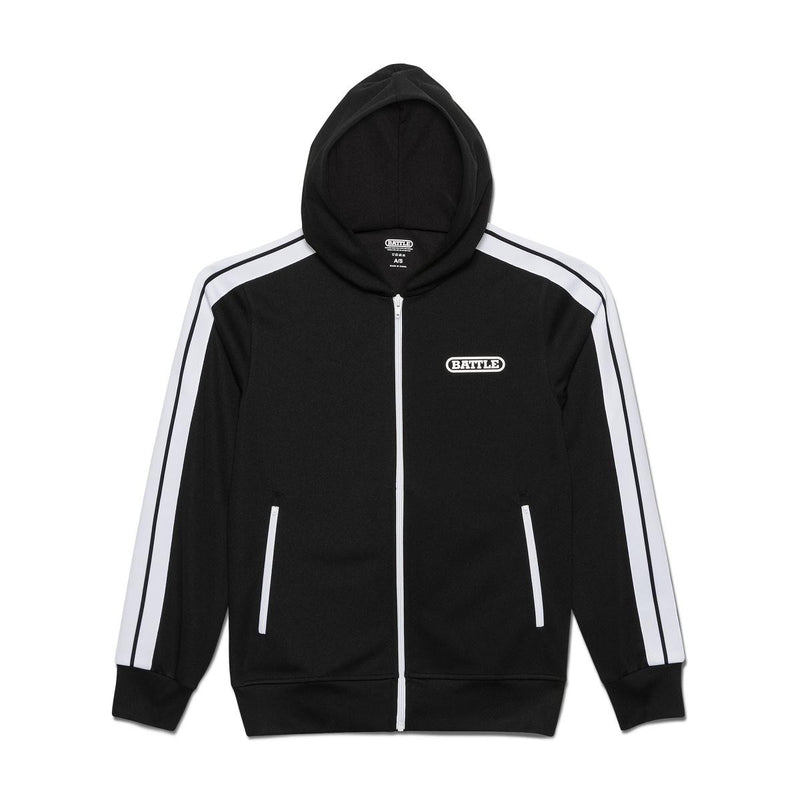 Black; Battle Sports Superfly Streetwear Hoodie