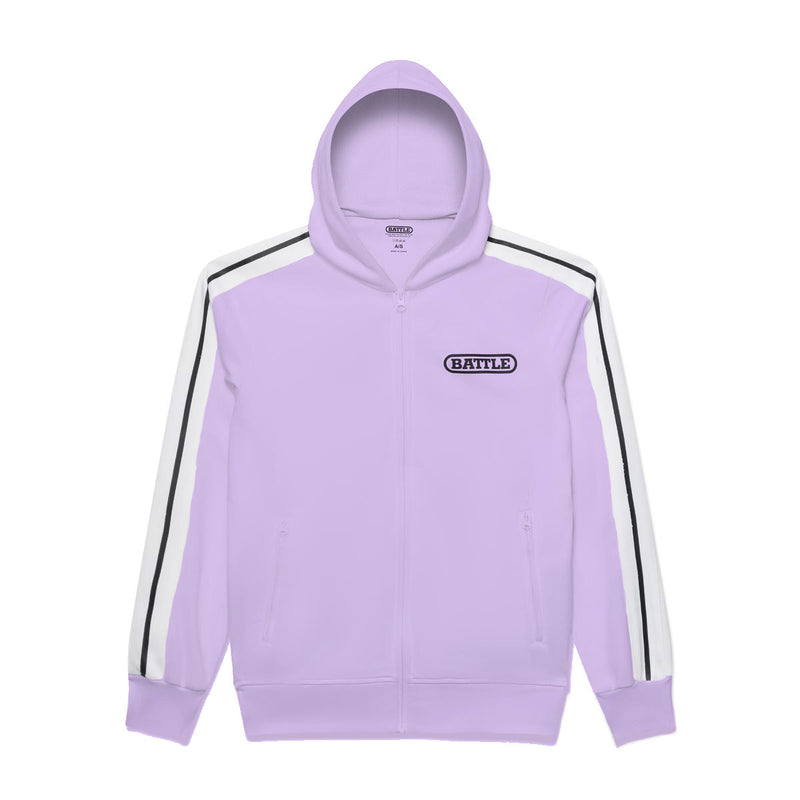 Lavender; Battle Sports Superfly Streetwear Hoodie